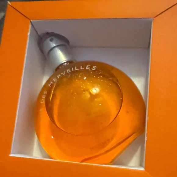 Hermes Elixir des Merveilles Perfume Box - Gold and Silver - Picture 8 of 8